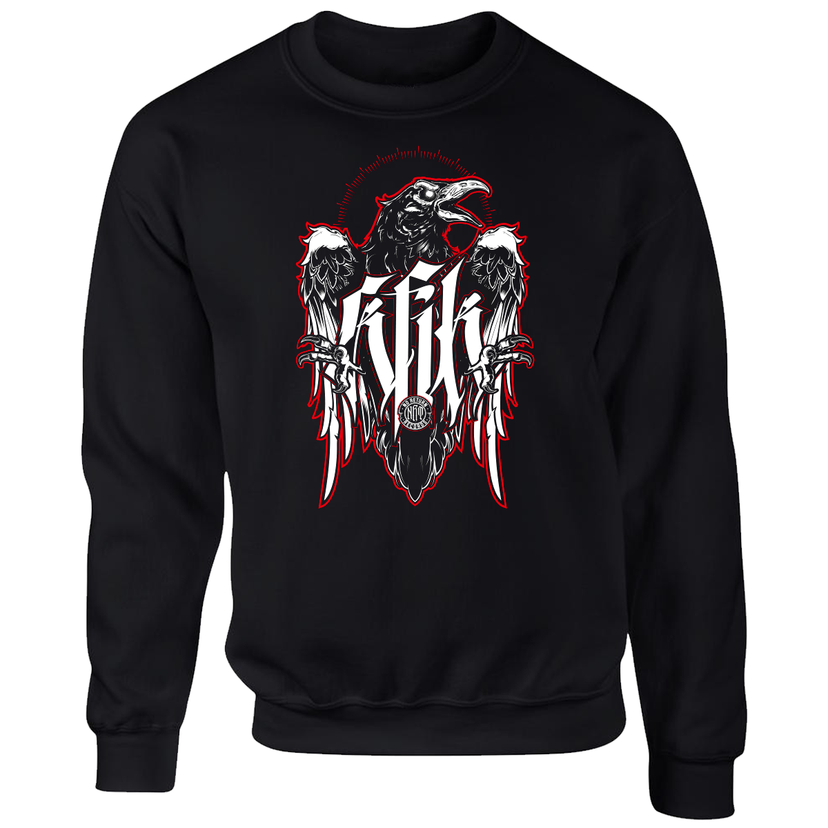 Bild von K-Fik 'Crow' - Sweater [schwarz]